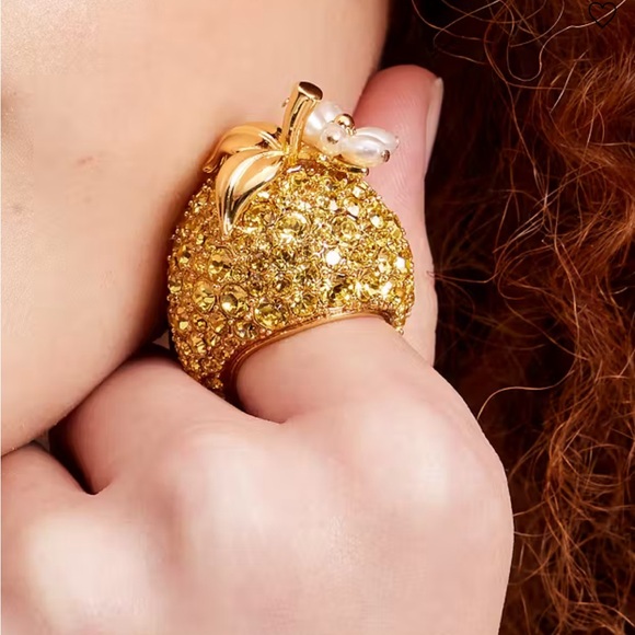 Kate Spade Fresh Squeeze Cocktail Ring Size 7 NWT - Picture 3 of 8